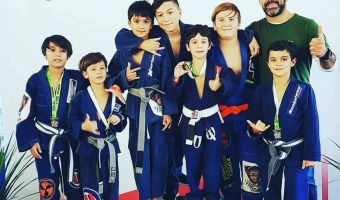 Podios de la Escuela Municipal de Jiu Jitsu